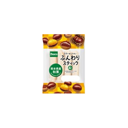 パスコ ふんわりスティック 熊本県産和栗  4本入