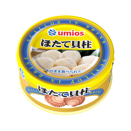 Umios ほたて貝柱水煮  65g