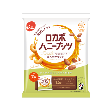 でん六 小袋 ロカボーハニーナッツ  105g