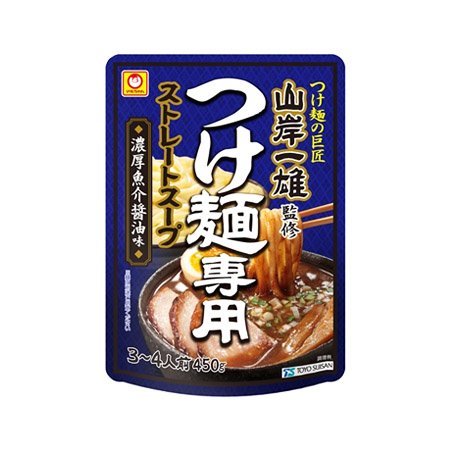 マルちゃん 「山岸一雄」監修 つけ麺専用ストレートスープ 濃厚魚介醤油味 450g