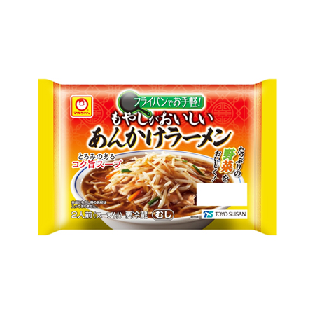 マルちゃんフライパンでお手軽！あんかけラーメン