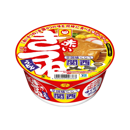 マルちゃん 全国味くらべ 赤いきつねうどん 関西  96g