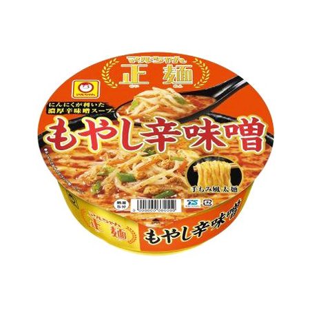 マルちゃん正麺 カップ もやし辛味噌　161g