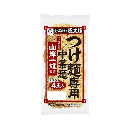 マルちゃん 山岸一雄監修 つけ麺専用中華麺 4玉入