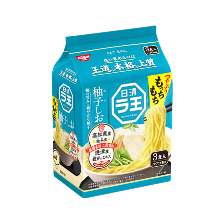 日清 ラ王 柚子しお  3食入