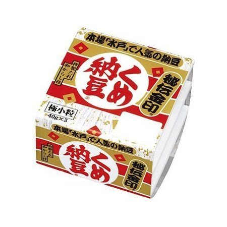 くめ納豆　秘伝金印ミニ３  40g×3