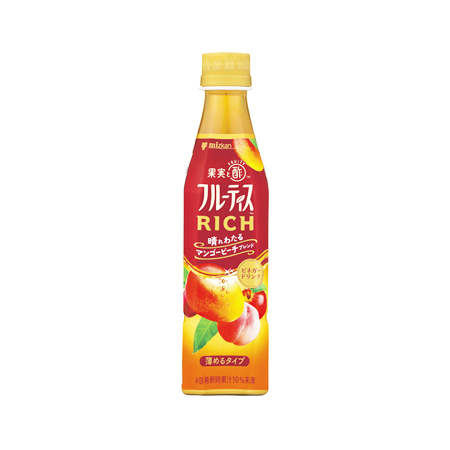 ミツカン フルーティスRICH マンゴーピーチブレンド  350ml