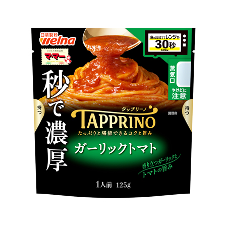 日清製粉ウェルナ マ・マー TAPPRINO ガーリックトマト   125g