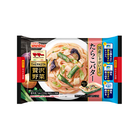 日清製粉ウェルナ マ・マー THE PASTA贅沢野菜 国産じゃがいものたらこバター  230g