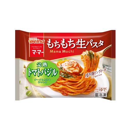日清製粉ウェルナ マ・マー もちもち生パスタ 完熟トマトバジル  260g