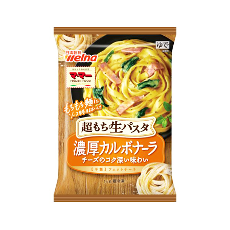 日清製粉ウェルナ マ・マー 超もち生パスタ 濃厚カルボナーラ  285g
