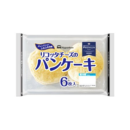 ニッポンハム リコッタチーズのパンケーキ  6枚入