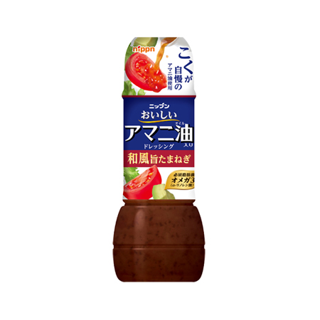 ニップンおいしいアマニ油入りドレッシング 和風旨たまねぎ  300ml