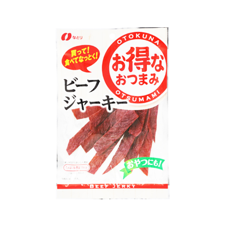 なとり お得なおつまみビーフジャーキー 47g