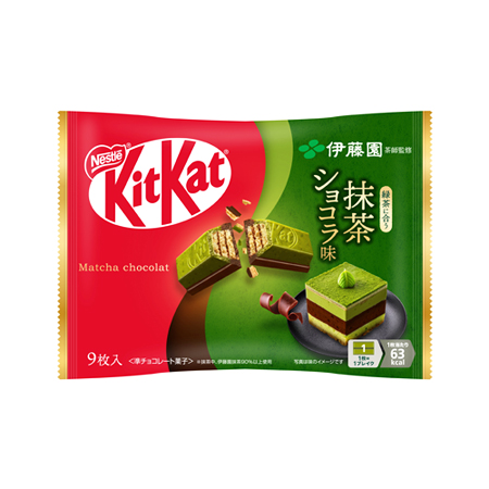 ネスレ キットカット 伊藤園抹茶ショコラ味  9枚入