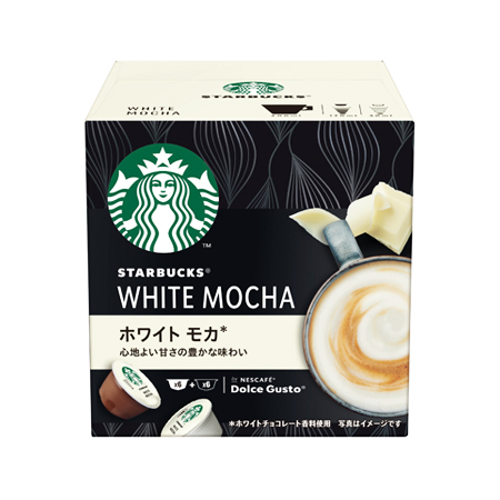 ネスレ スターバックス ホワイト モカ ネスカフェドルチェグスト専用カプセル  12P