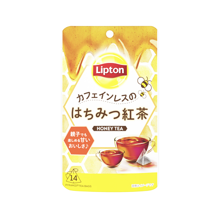 リプトン カフェインレスのはちみつ紅茶 ティーバッグ  14P