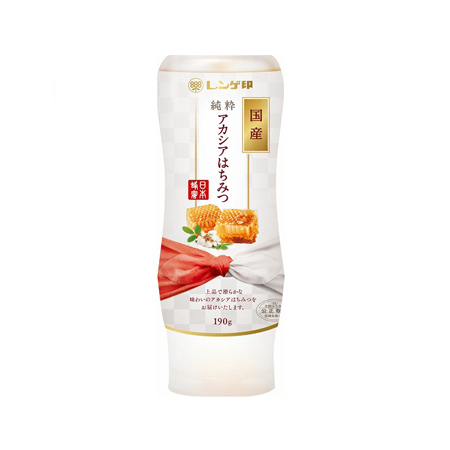 日本蜂蜜 国産純粋アカシアはちみつ  190g