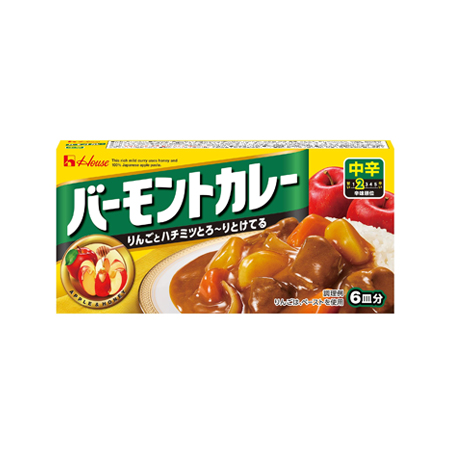 ハウス バーモントカレー 中辛  115g