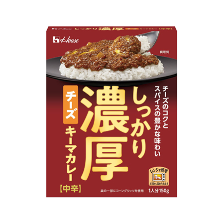 ハウス しっかり濃厚チーズキーマカレー  150g