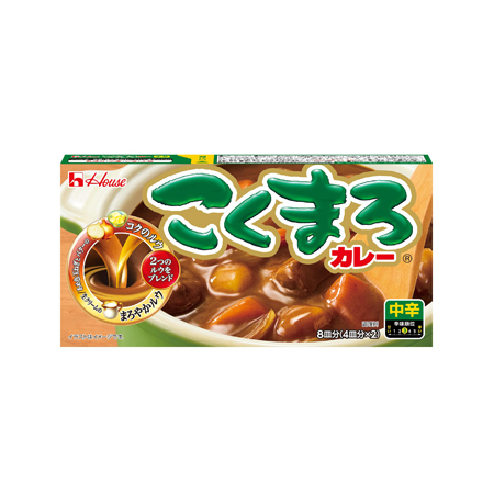ハウス こくまろカレー 中辛  145g