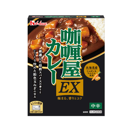 ハウス カリー屋カレーEX 中辛 200g
