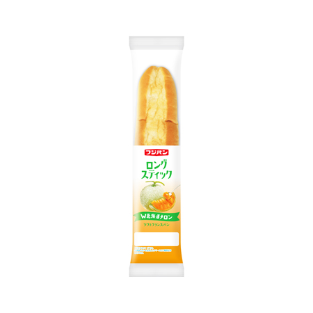 フジパン ロングスティック W北海道メロン  1個