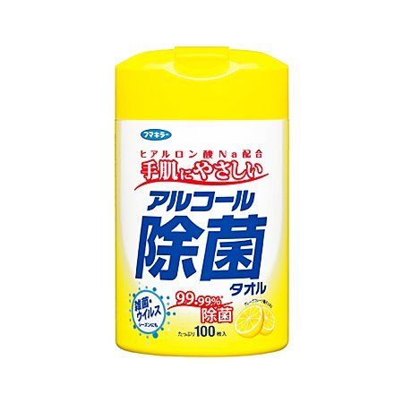 フマキラー アルコール除菌タオル 100枚