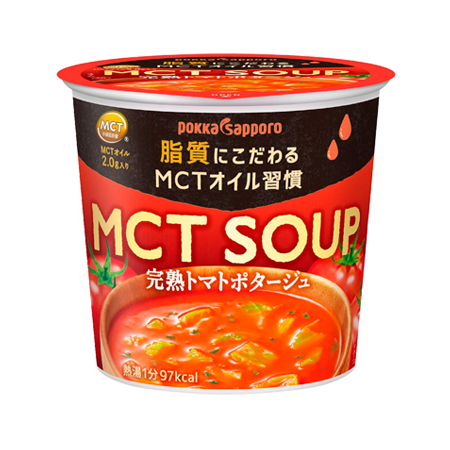 ポッカサッポロ MCTSOUP完熟トマトポタージュ  24.0g