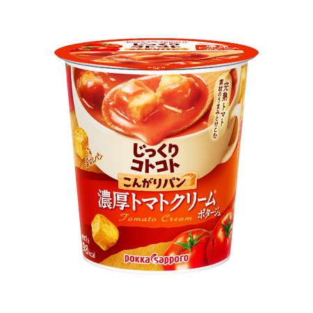 ポッカサッポロ じっくりコトコトこんがりパン濃厚トマトクリームポタージュ  23.9g