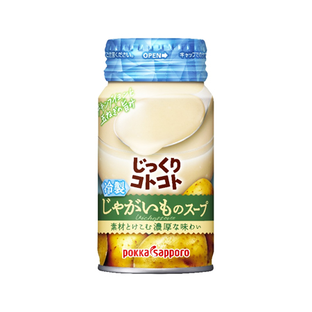 ポッカサッポロ じっくりコトコト冷製じゃがいものスープ缶  170g