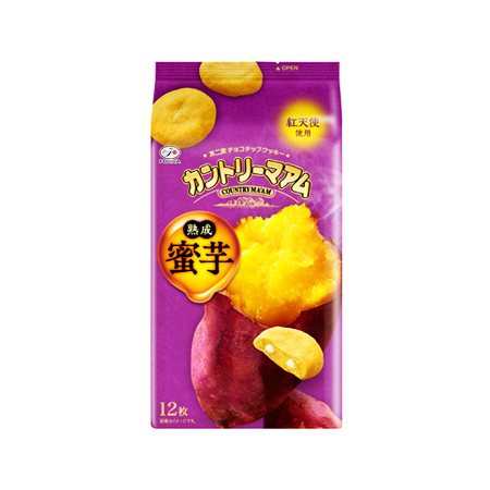 不二家 カントリーマアム（熟成蜜芋）  12枚入