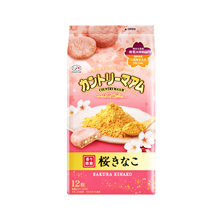 不二家 カントリーマアム 桜きなこ  12枚入