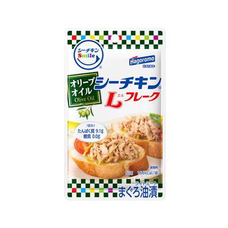 はごろも シーチキンSmile オリーブオイルLフレーク  50g