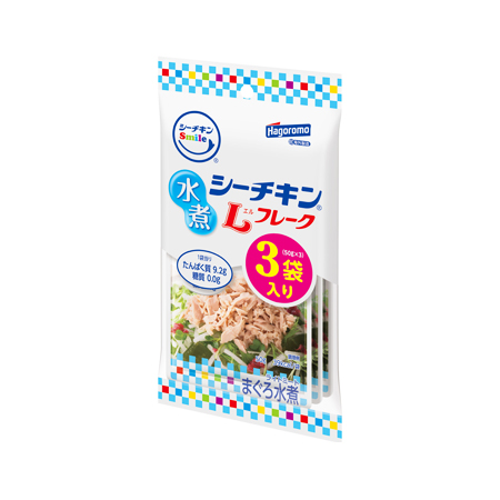 はごろもシーチキンSmile 水煮Lフレーク  50g×3