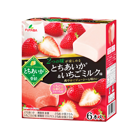 フタバ とちあいかの季節 とちあいか＆いちごミルク味  50ml×6