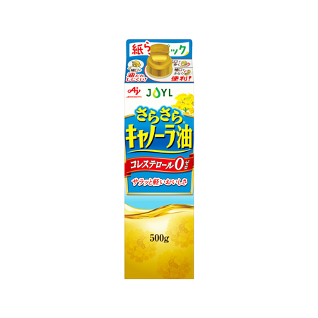 J-オイルミルズ さらさらキャノーラ油  500g