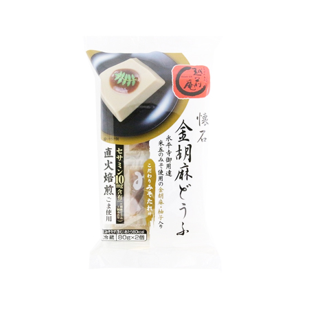 ふじや食品 越前庵 懐石金胡麻どうふ  80g×2個