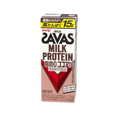明治 ザバスMILK PROTEIN脂肪0ココア風味   200ml