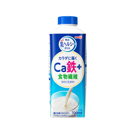 明治 明治乳ヘルシーボトル カラダに届くCa鉄＋食物繊維  700ml