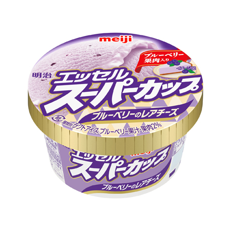 明治 エッセルスーパーカップ ブルーベリーのレアチーズ  200ml