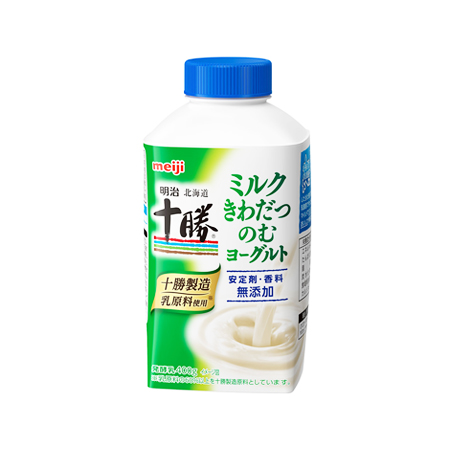 明治 北海道十勝ミルクきわだつのむヨーグルト  400g