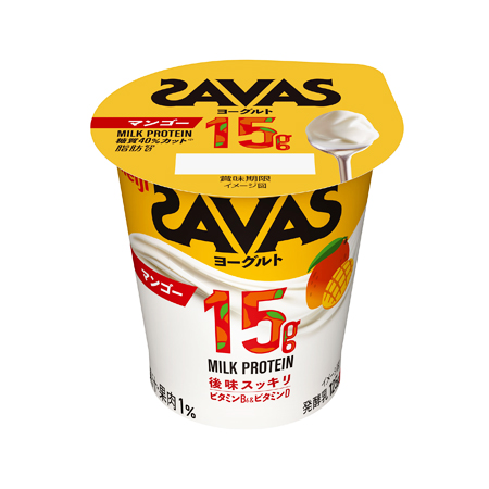 明治 ザバスMILK PROTEINヨーグルト脂肪0 マンゴー  125g