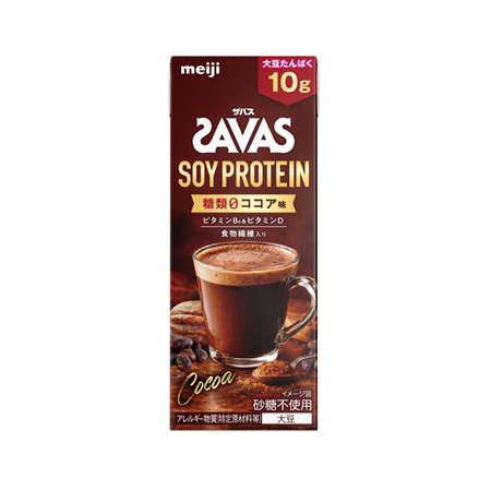 明治 ザバスSOY PROTEIN 糖類0 ココア味 200ml