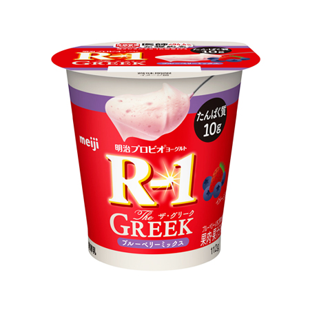 明治 プロビオヨーグルトR-1 TheGREEK ブルーベリーミックス  112g