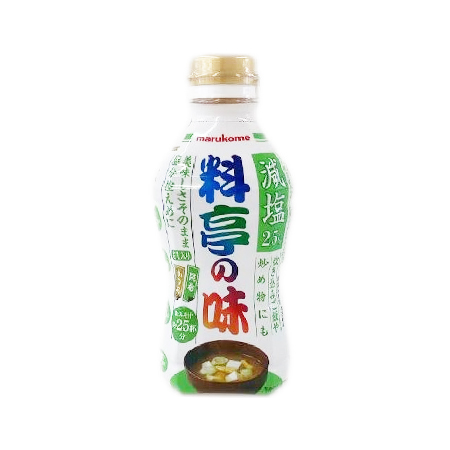 マルコメ 料亭の味 液みそ 減塩  430g