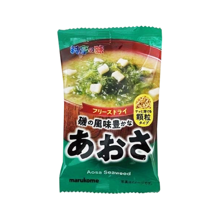 マルコメ 料亭の味 フリーズドライ 磯の風味豊かなあおさ  1食
