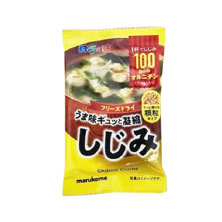 マルコメ 料亭の味 フリーズドライ顆粒タイプ しじみ 1食