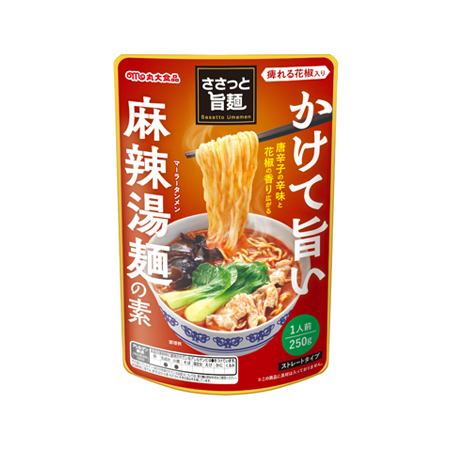 丸大食品 ささっと旨麺 かけて旨い麻辣湯麺の素  250g