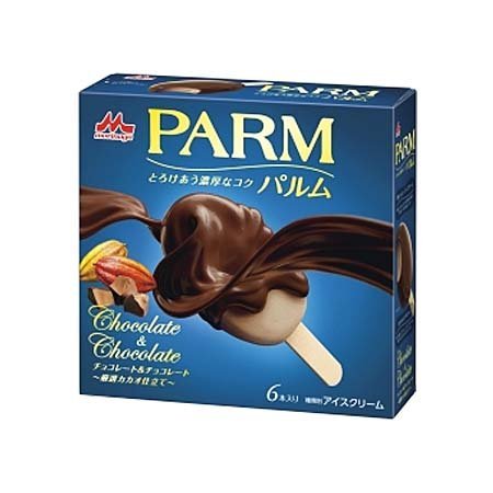 森永 PARM チョコレート＆チョコレート 厳選カカオ仕立て 55ml×6
